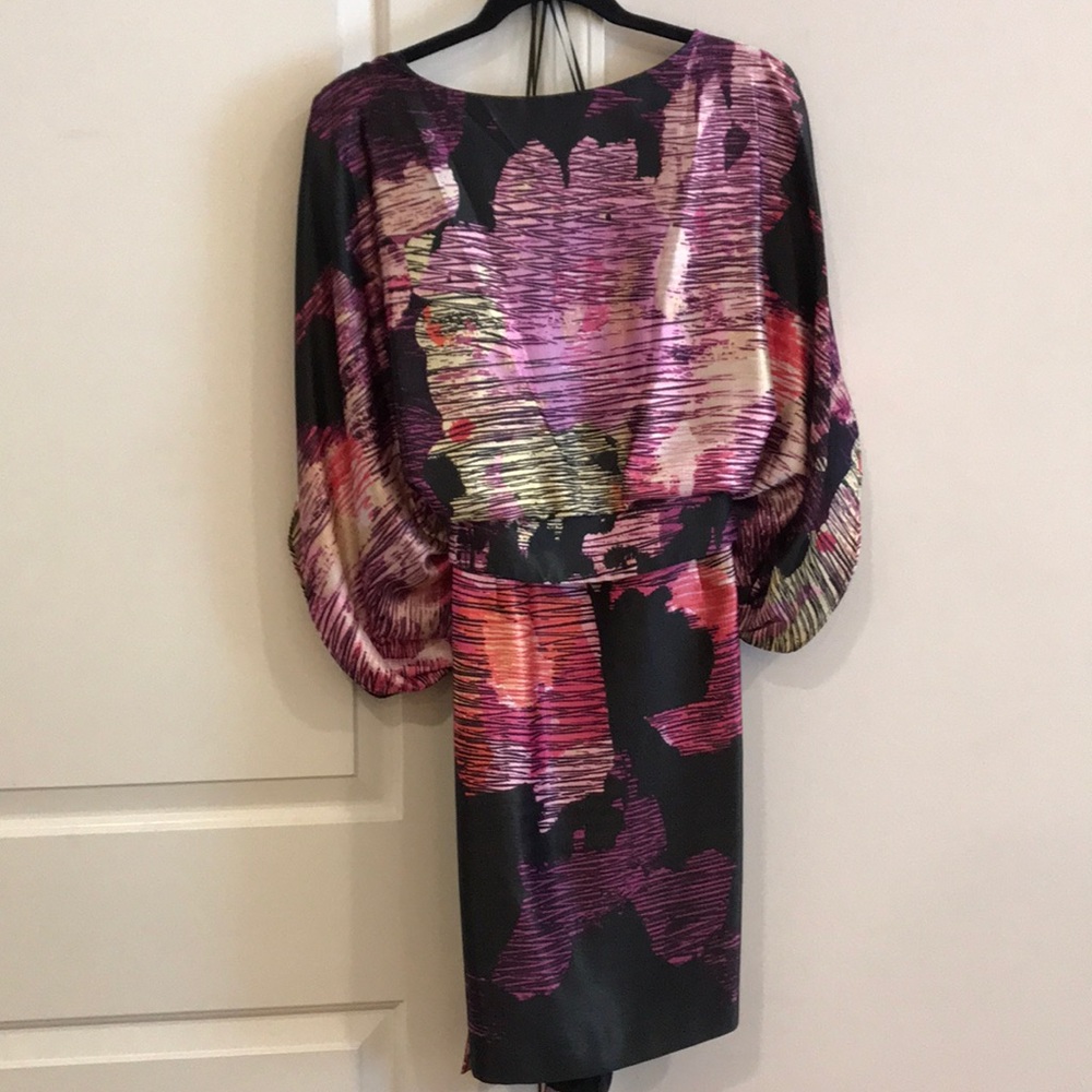 Color cocktail dress